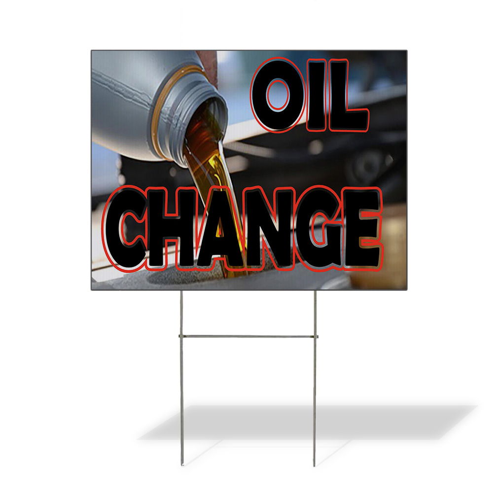 Weatherproof Yard Sign Welding Car Body Shop Repair Business Black Lawn Garden