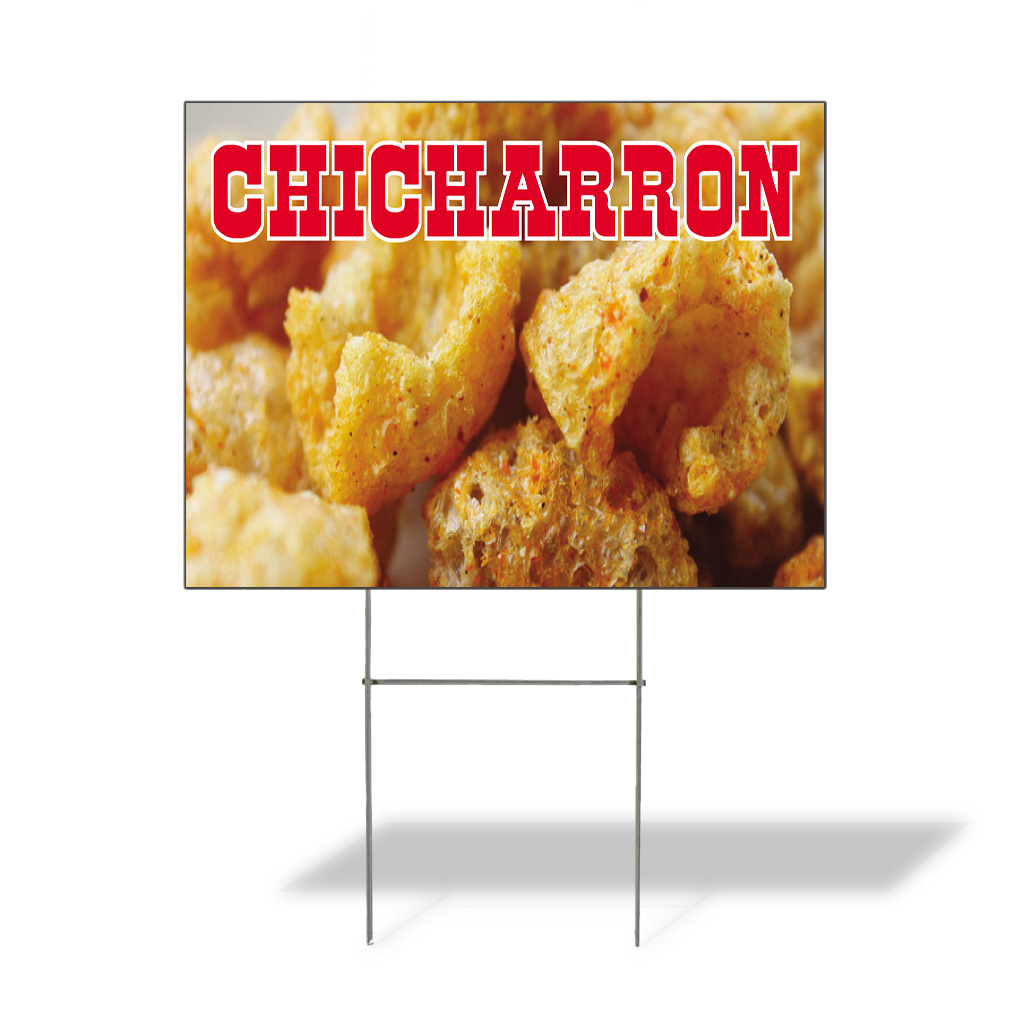 Weatherproof Yard Sign Chicharron Outdoor Advertising Printing B Lawn Garden