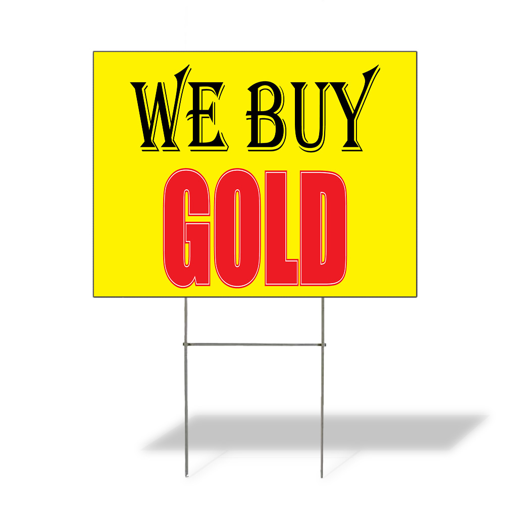 Weatherproof Yard Sign Grand Opening Sale! Promotion Business Blue Lawn Garden