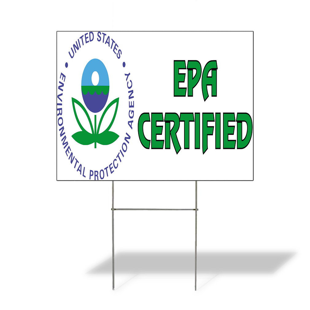 Weatherproof Yard Sign Epa Certified Outdoor Advertising Printing Lawn ...