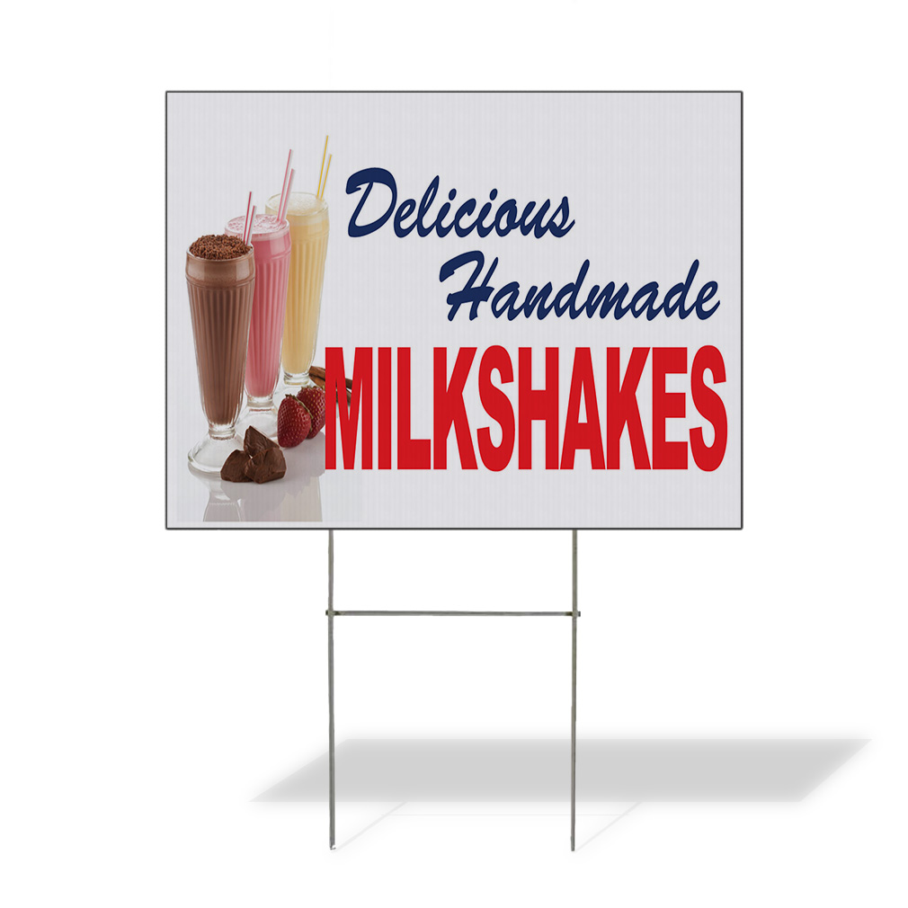 Weatherproof Yard Sign Lawn Garden Pastries