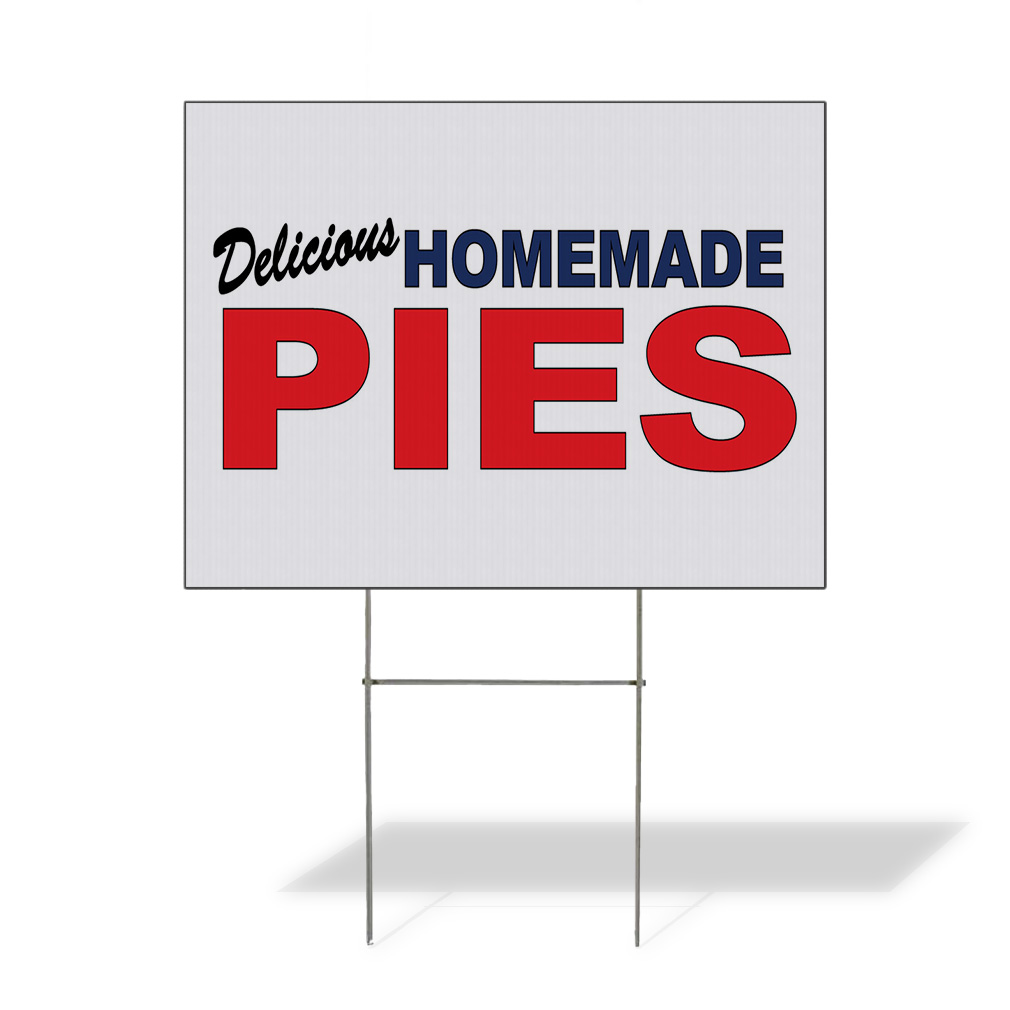 Weatherproof Yard Sign Lawn Garden Food Festival Taste of